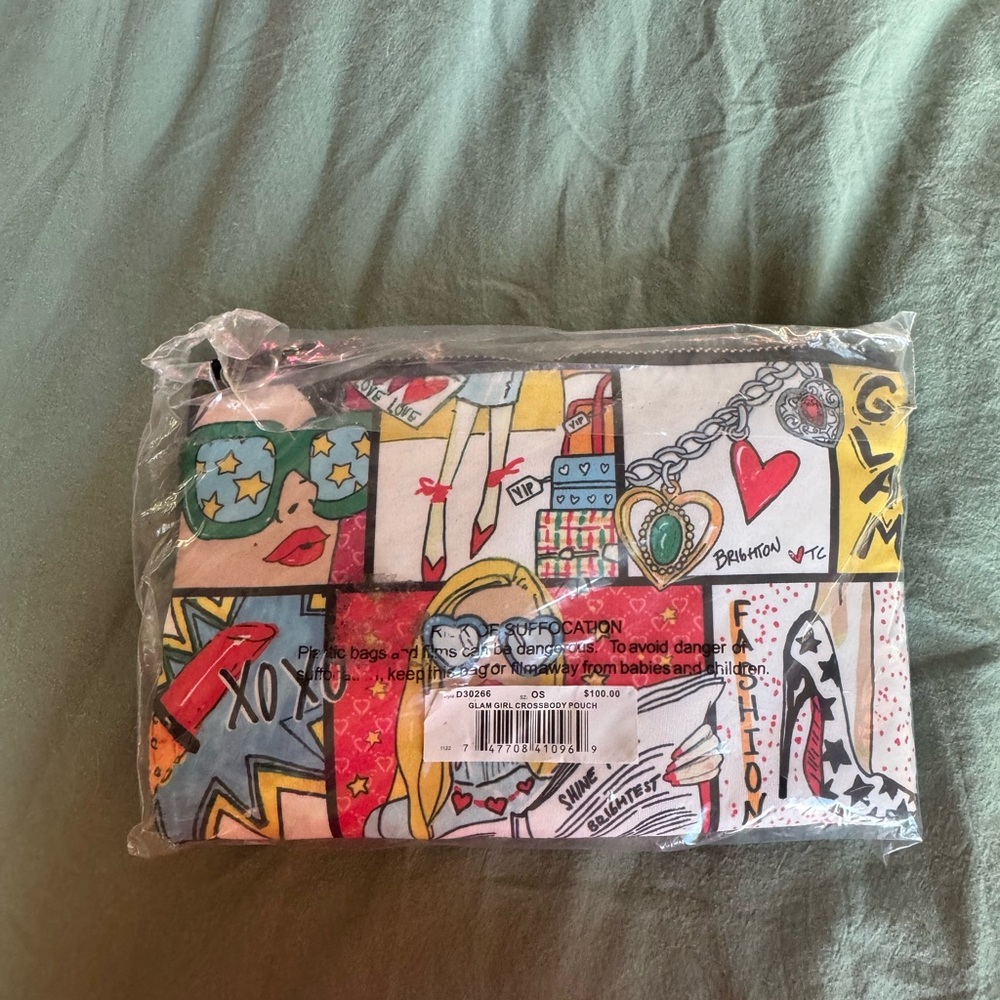 NWT Brighton Glam Girl Crossbody Pouch
